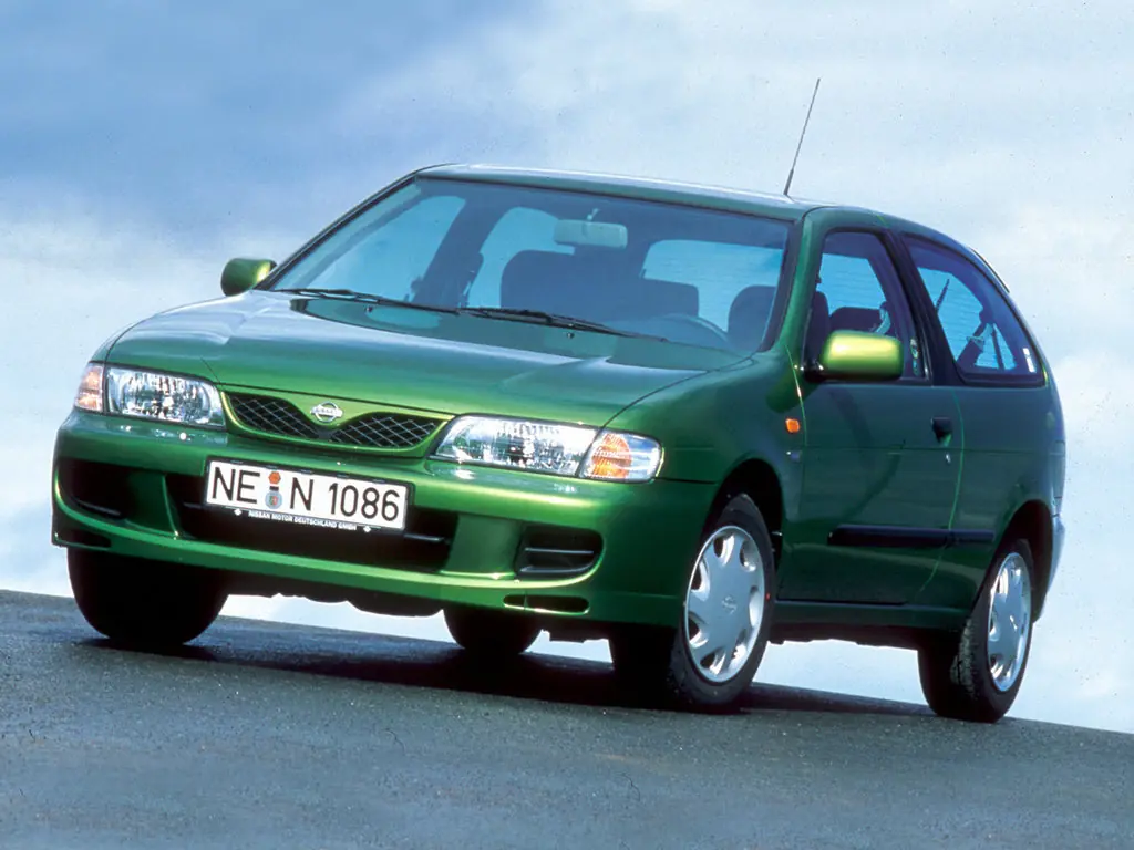 Nissan Almera (N15) 1 поколение, хэтчбек 3 дв. (02.1995 - 02.1998)